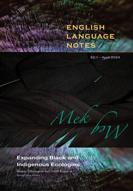 Introduction | English Language Notes | Duke University Press